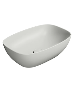 GSI Nubes 50 Curved Rectangular Countertop Washbasin