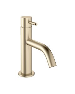 Crosswater MPRO Monobloc Basin Mixer Brushed Brass 