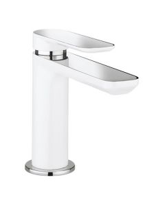 Crosswater Pier White Basin Monobloc