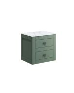 Crosswater Canvass 485 Double Drawer Unit 