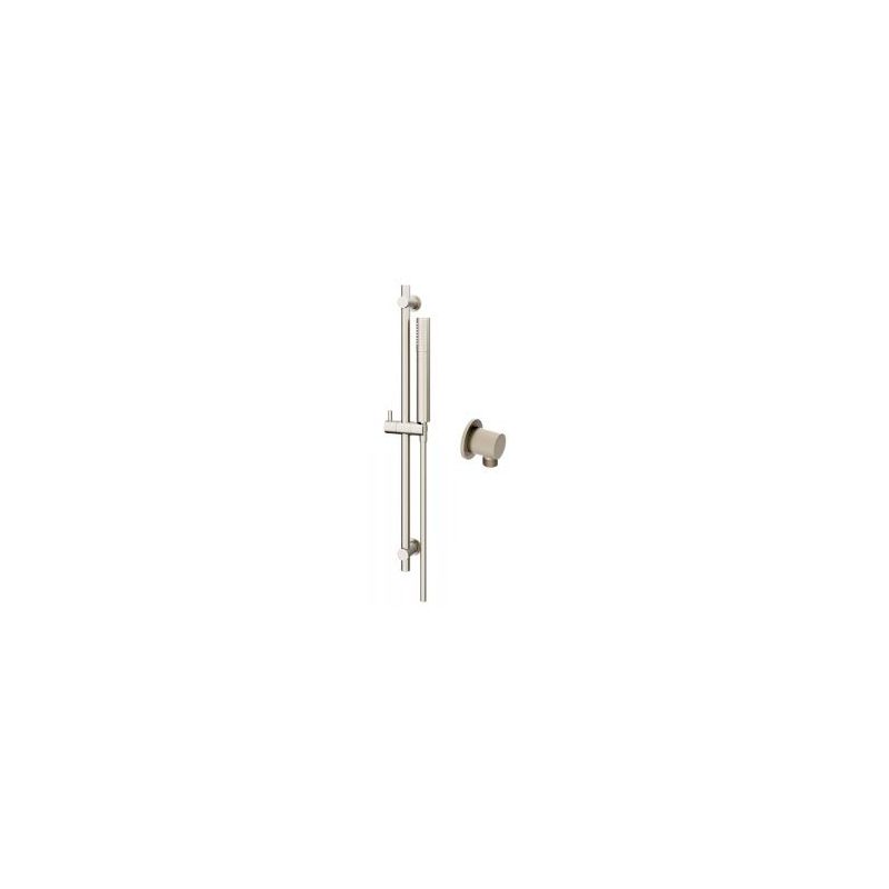 Abacus Riser Rail Kit - Round Outlet Brushed Nickel