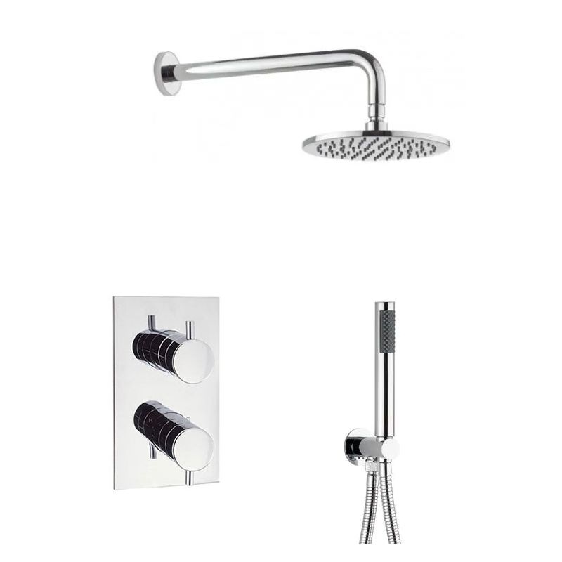 crosswater-kai-shower-valve-pack-with-fixed-head-and-handset-300mm