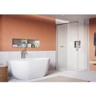 Crosswater Asura 8mm Sliding Door Polished Stainless Steel