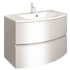 Crosswater Svelte 80 Unit & Cast Mineral Marble Basin