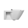 GSI Community Wall Hung WC with rimless Swirlflush 37x70 White