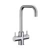 Just Taps Profumi Monoblock Sink Mixer, Swivel Spout