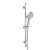 Just Taps Ren slider rail kit with 3 function shower handle Chrome