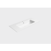 GSI Pura 102 x 46 Wall Hung 1 Tap Hole Basin White