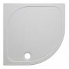 Crosswater Stone Resin Shower Trays 45mm Edge Waste Quadrant 800mm Quad