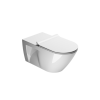 GSI Community Wall Hung WC with rimless Swirlflush 37x70 White