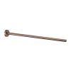 Just Taps VOS Vertical Towel Bar 500mm Brushed Bronze