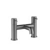 Just Taps Vos Deck Mounted Bath Filler Tap Brushed Black
