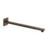 Just Taps HIX Wall Mounted Shower Arm Brushed Bronze