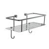Just Taps Single Square Basket Chrome