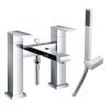 Just Taps Athena Deck Mounted Bath Shower Mixer H-Type