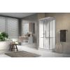 Novellini Media2.0 A90x70 Corner Entry Sliding Shower Enclosure
