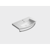 GSI Modo 800 x 500mm Wall Mounted 1 Tap Hole Basin White