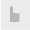 GSI Kube X Close Coupled 63x36 WC with rimless Swirlflush Gloss White
