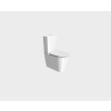 GSI Kube X Close Coupled 63x36 WC with rimless Swirlflush Gloss White