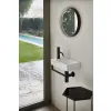 GSI Nubes 400 x 230mm Basin 1 Tap Hole White