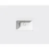 GSI Nubes 500x400mm Basin No Tap Hole White