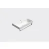 GSI Nubes 700x400mm Basin 1 Tap Hole White