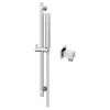 Abacus Riser Rail Kit - Square Outlet Chrome