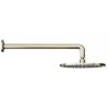Abacus Round Head and Wall Arm -  Brushed Nickel