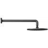 Abacus Round head and Wall Arm - Matt Black
