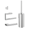 Crosswater MPRO Wall Accessory Set Chrome