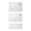 Crosswater Rectangular 35mm Anti-Slip Acrylic Shower Trays White Finish 1800 x 800mm