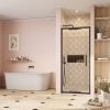 Crosswater Asura 8mm Infold Door Matt Black