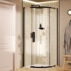 Crosswater Asura 8mm Quadrant Door-Matt Black