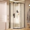 Crosswater Asura 8mm Quadrant Single Door-Slate