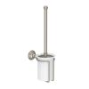 Crosswater Belgravia Toilet Brush Holder Brushed Nickel