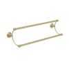 Crosswater Belgravia Double Towel Rail 600mm Brushed Brass
