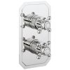 Crosswater Belgravia Crosshead 2500 Thermostatic Shower Valve 3 Diverter - Slimline