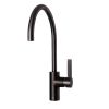 Just Taps Vos Brushed Black Single Lever Sink Mixer