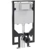 Britton Slim Depth WC Support Frame 1.14M Height (with dual flush concealed cistern & installation kit)