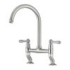 Clearwater Broadway Bridge Kitchen mixer Tap Chrome