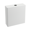 Britton Cistern Flush Button Matt Black