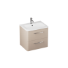 Britton Camberwell 600mm Unit Warm Beige with Basin