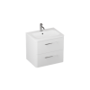 Britton Camberwell 600mm Unit Frosted White with Basin