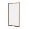 Crosswater Clear 6 Infold Door Brushed Bronze