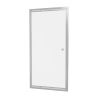 Crosswater Clear 6 Pivot Door with Side Panel Chrome