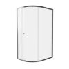 Crosswater Clear 6 Quadrant Single Door 1200x900mm Slate