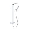 Juist Taps Cascata Single Lever Shower Mixer With Rainshower