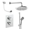 Crosswater Crossbox Shower Set 10 Chrome 300mm