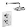 Crosswater Crossbox Shower Set 1 Chrome 200mm