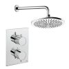 Crosswater Crossbox Shower Set 1 Chrome 300mm